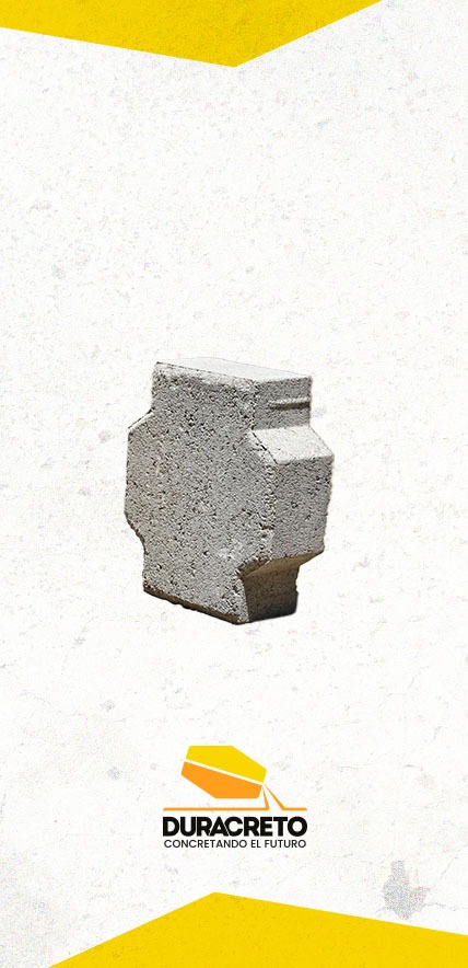 Adoquín Tipo Cruz 22CMx24CM